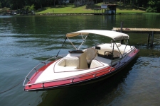 3-Bow Round Tube Bimini Top