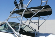 Universal Tower Top - Shown with Optional Front & Rear Braces and Stainless Fittings