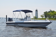 3-Bow Round Tube Bimini Top - Champion Boat