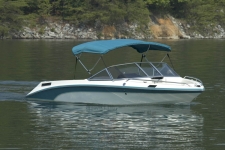 3-Bow Round Tube Bimini Top - 30in. Height - Mastercraft Boat