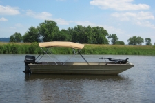 4-Bow Round Tube Bimini Top - 48in. Height