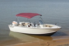 4-Bow Round Tube Bimini Top