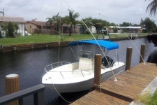 3-Bow Round Tube Bimini Top