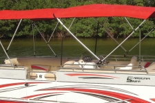 Dual 16' Square Tube Pontoon Top