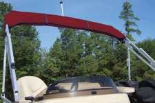 Square Tube Pontoon Replacement Storage Boot w/Running Light Cut-Out & Adjuster Straps