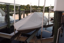 1979 Glastron Carlson CVX 16 - Styled to Fit Cover for a Ski Boat w/Low Profile Windshield