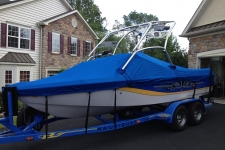 2006 Correct Craft Air Nautique 210 w/Flight Control Tower, Custom Fit Cover, Poly-Guard, Caribbean Blue