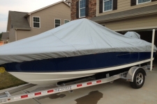 2012 Sea Hunt Triton 188 - Styled to Fit Cover, Double-Duck, Gray