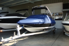 2013 Bayliner 175 BR w/Tower & Extended Swim Platform, Custom Fit, Poly-Guard, Caribbean Blue