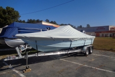 2015 Bulls Bay 2200 CC, Custom Fit Boat Cover