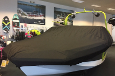 Correct Craft_Custom Fit w/ Tower Cutouts_2017 Super Air Nautque GS 22 w/ Tower w/ Swim Platform Coverage_Black