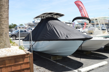 Boston Whaler - Custom Fit Under-the-T-Top Boat Cover - 2019 Boston Whaler 190 Montauk w/ Soft Top