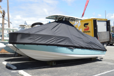 Boston Whaler - Custom Fit Under-the-T-Top Boat Cover - 2019 Boston Whaler 210 Dauntless w/ Hard Top