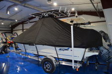 Bulls Bay - Custom Fit Under-the-T-Top Boat Cover - 2019 Bulls Bay 2000 CC w/ Soft Top