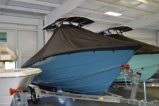 Bulls Bay - Custom Fit Under-the-T-Top Boat Cover - 2019 Bulls Bay 230 CC w/ Soft Top