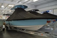 Sea Hunt - Custom Fit Under-the-T-Top Boat Cover - 2019 Sea Hunt BX 25 FS w/ T-Top