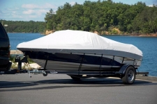 Tahoe 1900, V-Hull Runabout, Styled to Fit, Poly-Guard, Haze Gray