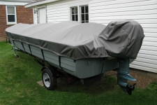 V-Hull Fishing Boat, Styled to Fit, Poly-Guard, Storm