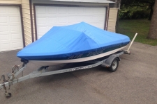 Correct Craft Air Tique - Boat Cover - Blue