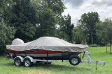 Crestliner - Custom Fit Boat Cover - 2016 Crestliner Super Hawk 1850 OB (Note:  Designed for 2017-2018 models  w/ factory trolling motor)