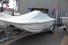 Carolina Skiff 198 DLX, Custom Fit, Poly-Guard, Haze Gray