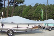 Carolina Skiff 218 DLV & 198 DLV, Custom Fit, Poly-Guard, Haze Gray