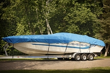 Advantage Offshore 34 - Performance Boat Style, Styled to Fit, Poly-Guard, Caribbean Blue