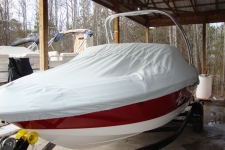 2012 Chaparral H2O 18 w/Tower, Custom Fit, Poly-Guard, Haze Gray