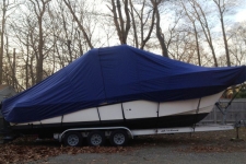 1999 Grady White Sailfish 272 - Specialty Cover designed for Walk Around Cuddy Cabins w/Hard Top or Center Console Boats with T-Top