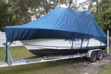 Walk Around Cuddy Boats w/Hard Tops and Center Console Boats w/T-Tops, Specialty, Poly-Guard, Navy