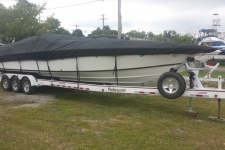 1992 Fountain Lightning 35 - Carver Styled to Fit Boat Cover (Performance Styled Boats)