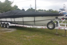 1992 Fountain Lightning 35 - Carver Styled to Fit Boat Cover (Performance Styled Boats)