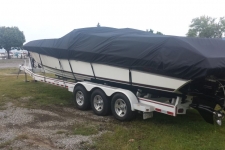 1992 Fountain Lightning 35 - Carver Styled to Fit Boat Cover (Performance Styled Boats)