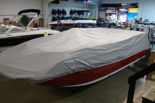 Godfrey Hurricane, Deck Boats w/Walk Thru Windshield or Side Console, Styled to Fit, Poly-guard, Haze Gray