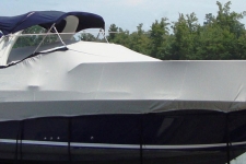 High Profile Cabin Cruiser w/Radar Arch, Specialty, Poly-Guard, Haze Gray