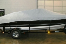 Monterey 180, Styled to Fit, V-Hull Runabout w/Walk Thru Transom, Poly-Guard, Haze Gray