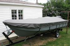 V-Hull Fishing Boat, Styled to Fit, Poly-Guard, Storm