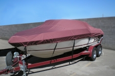 V-Hull Runabout, Styled to Fit, Poly-Guard, Burgundy