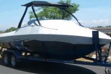 Tournament Ski Boat with Ski/Wakeboard Tower, Specialty, Poly-Guard, Haze Gray