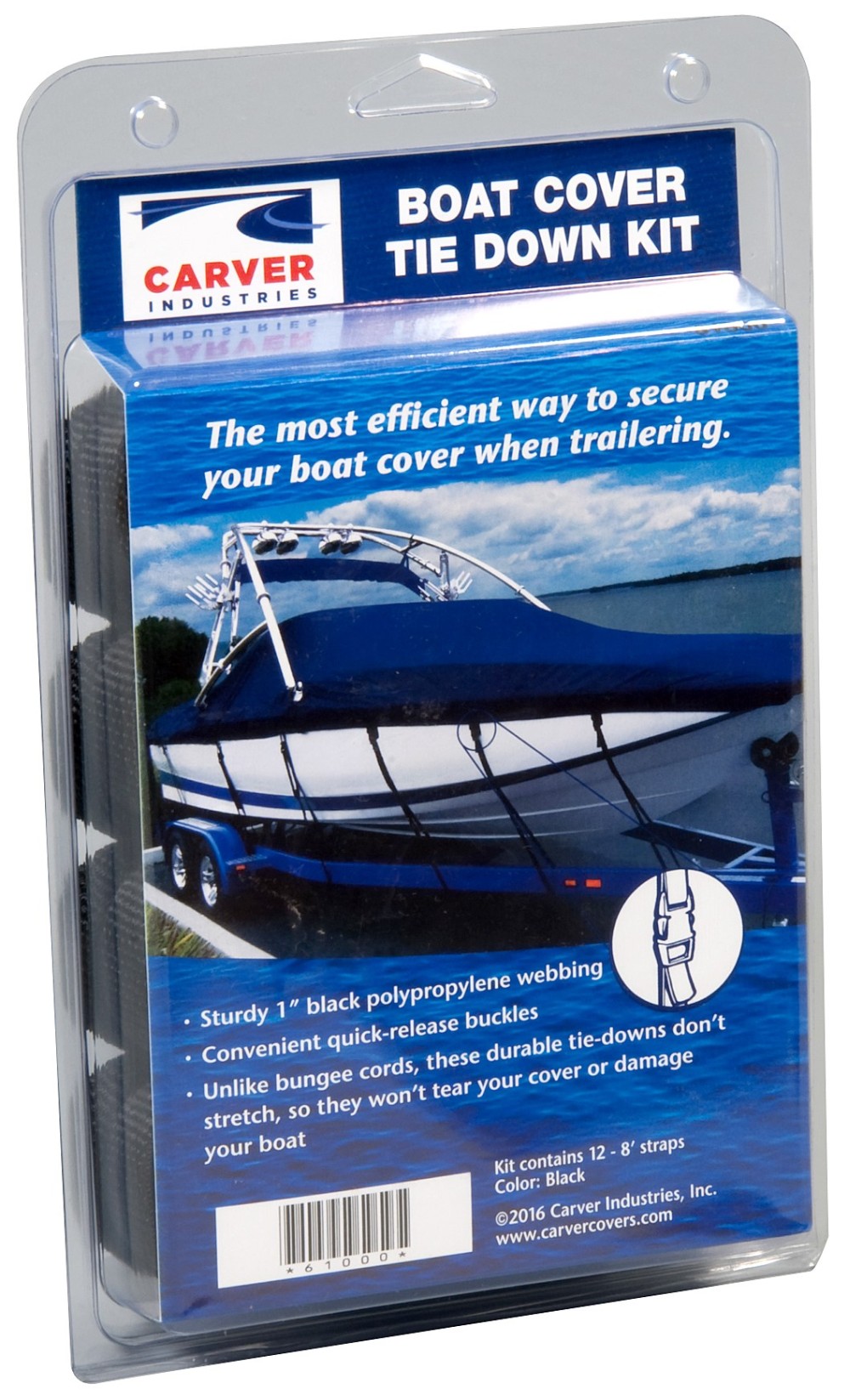 Boat Cover Tie Down Kit Carver by Covercraft